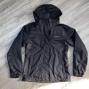 Venustas Heat Outer Shell Jacket Black Hooded Full Zip Women’s Size XS